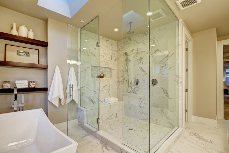 Spa-Style Shower Area